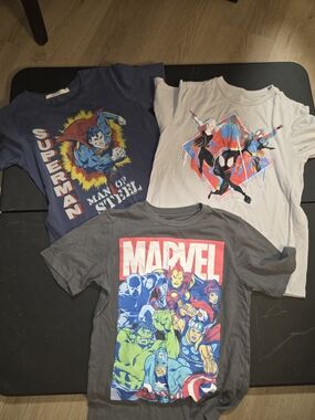 Marvel Boys' Gray Superhero Tee - Marvel